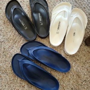 Lot of 3 size 41 us 10 birkenstock sandals